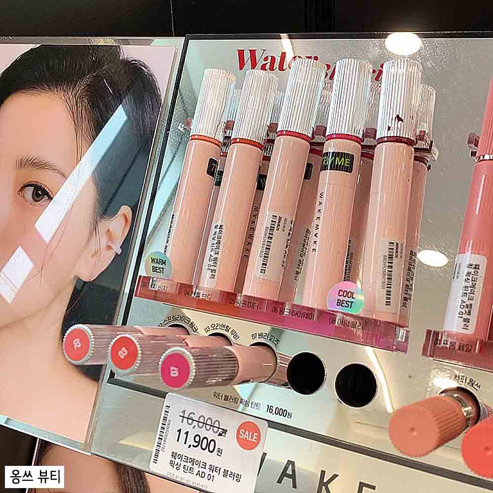 웨이크메이크 워터 블러링 픽싱 틴트