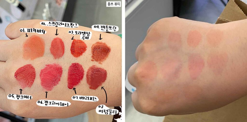 웨이크메이크 워터 블러링 픽싱 틴트