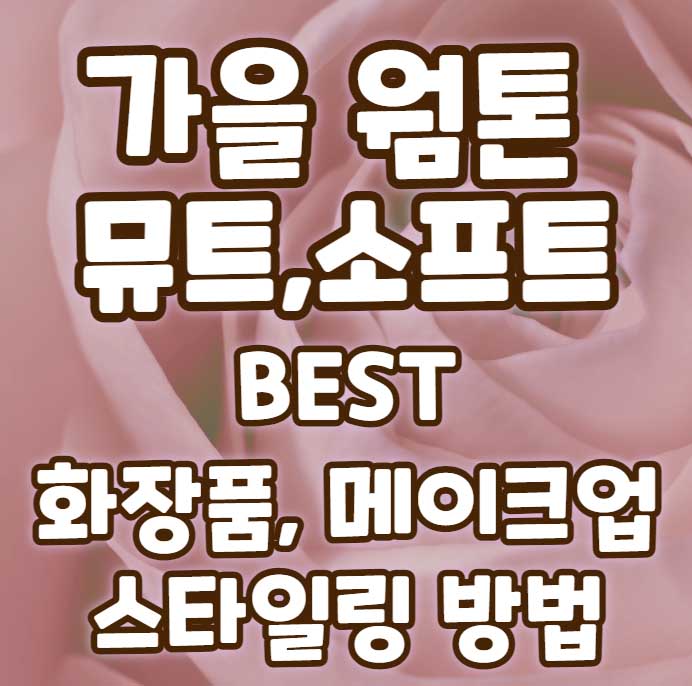 가을 웜 뮤트 BEST 화장품 립 블러셔 섀도우 메이크업, 옷 코디 스타일링 추천 33 가을웜뮤트 가을웜소프트