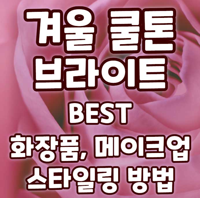 겨울 쿨 브라이트 BEST 화장품 립 블러셔 섀도우 메이크업, 옷 코디 스타일링 추천 57 겨울쿨브라이트
