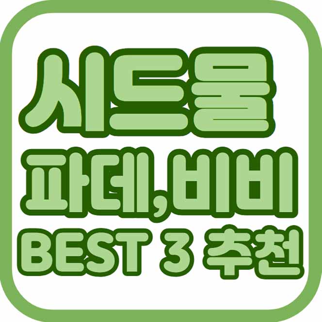 시드물파운데이션 비비 추천