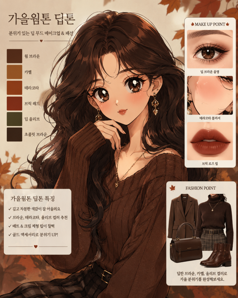 가을웜딥 가을웜톤 웜톤 가을딥 가을딥톤 메이크업 립 추천